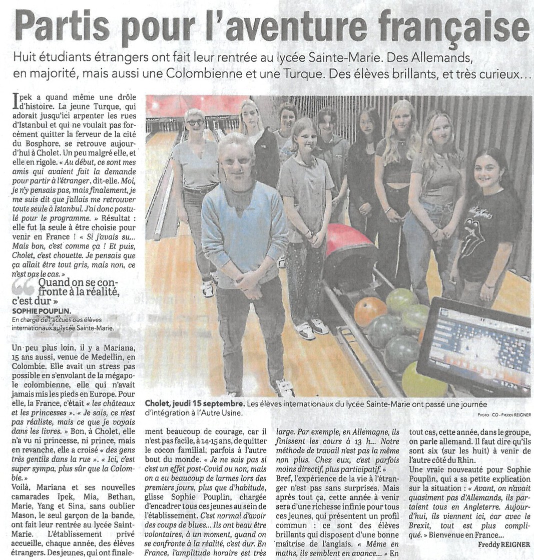 CO 18 09 2022 Partir pour l'aventure française