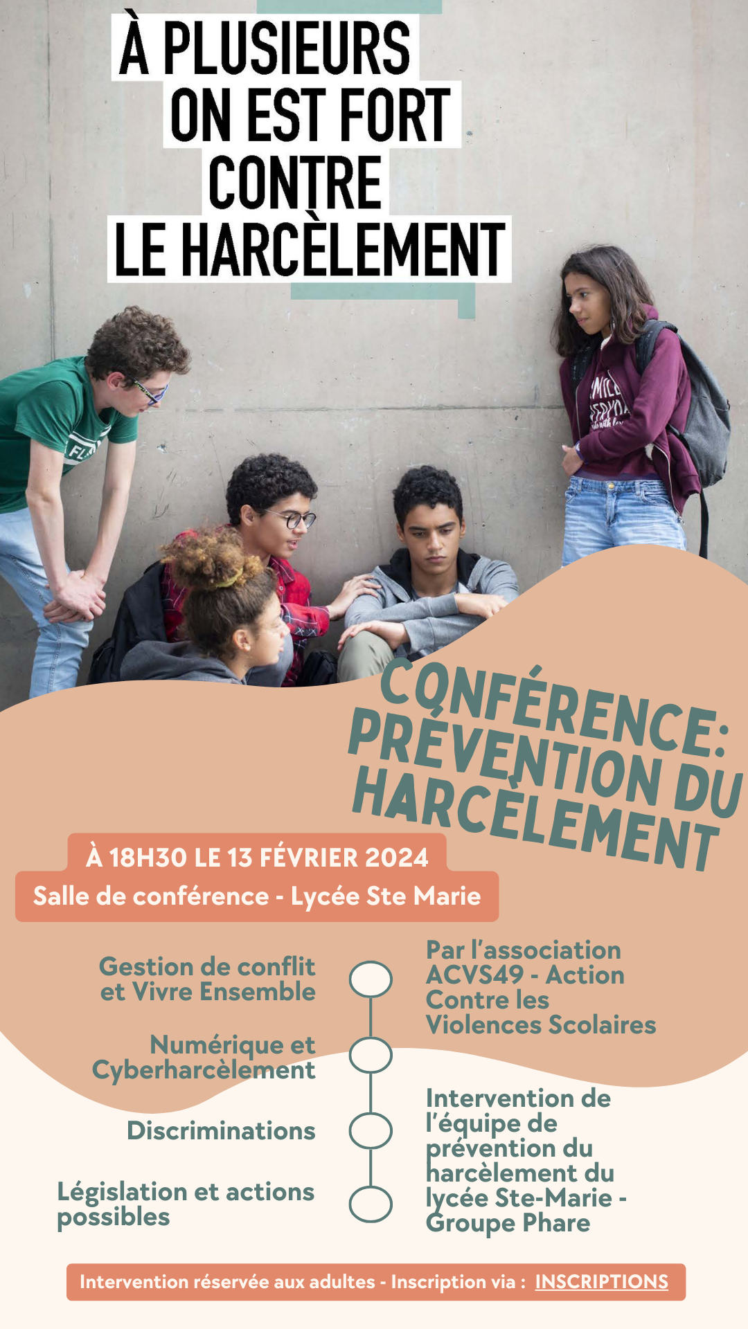 Conférence harcèlement 130224