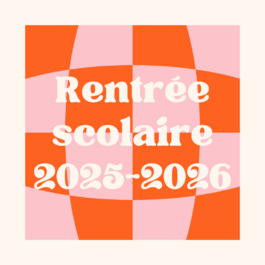 Rentrée scolaire