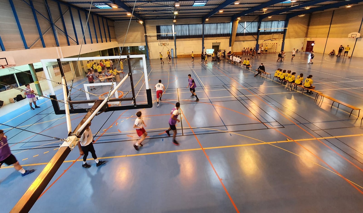 Vue aérienne salle EPS BB 3x3